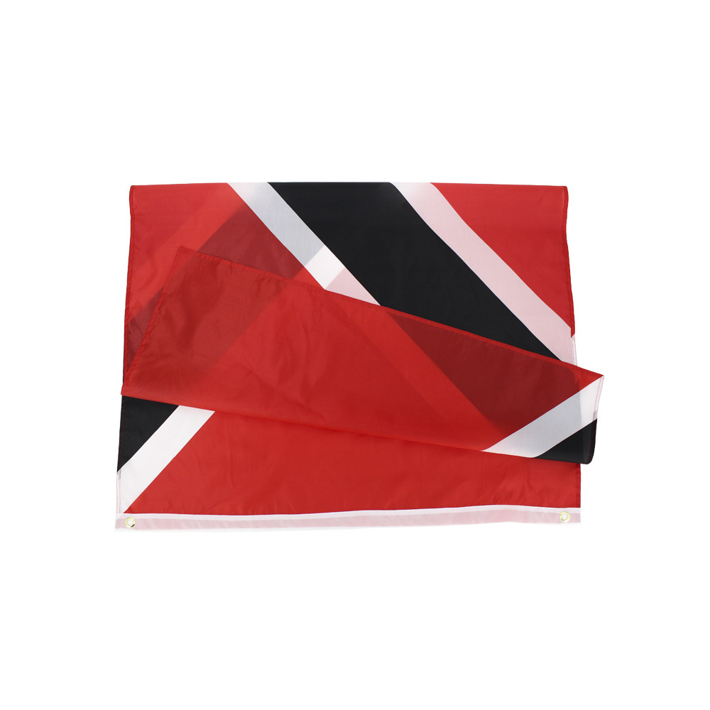 Ready to Ship 100% Polyester 3x5ft Stock House Banner Trinidad and Tobago Flag