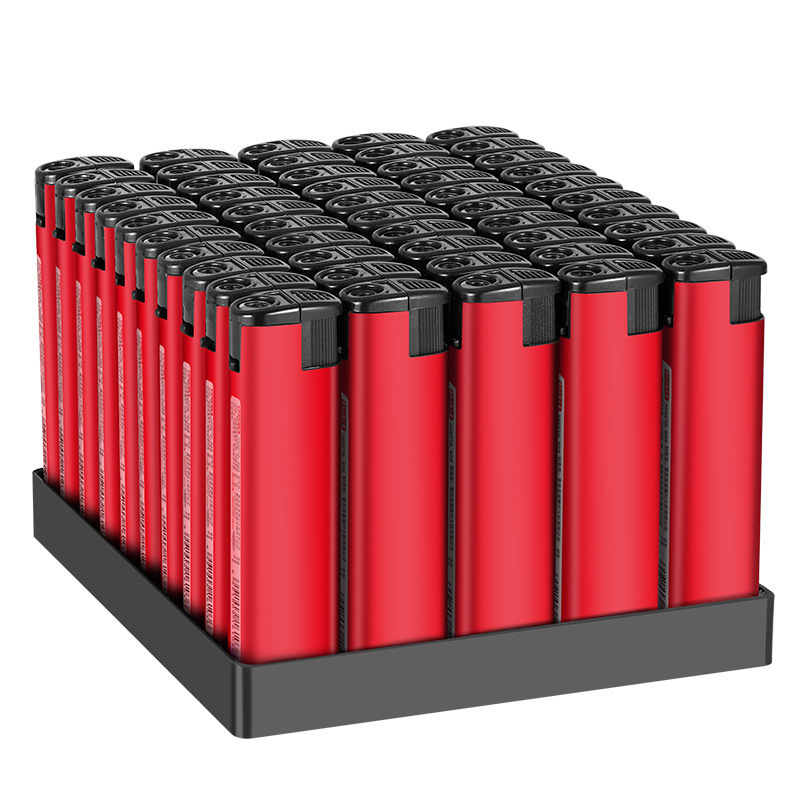 50 thick windproof lighters per box, durable disposable lighters