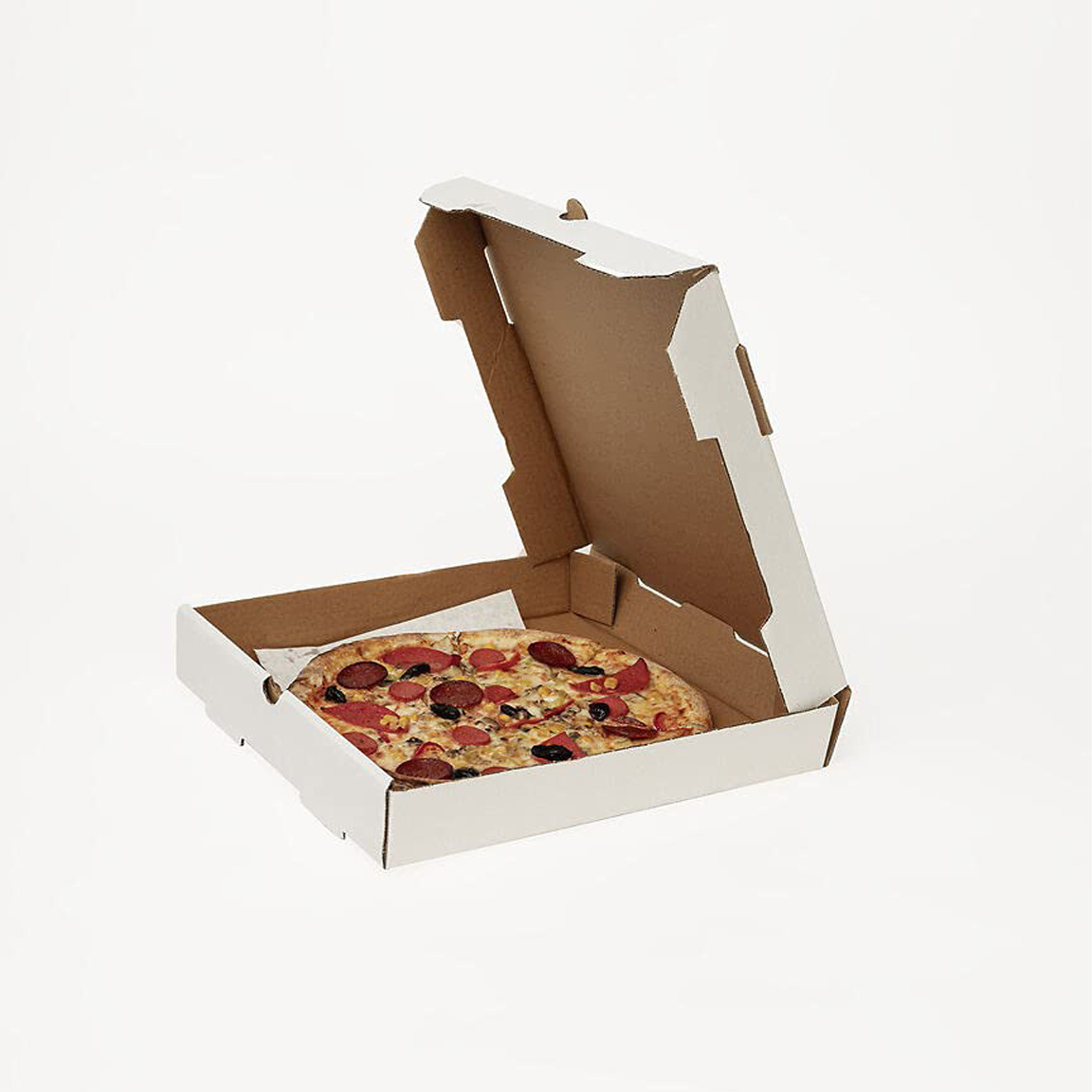 Wholesale Pizza Box Corrugated Custom Pizza Box All Size 9 10 11 12 14 18 Inch Corrugated Paper Pizza Boxes