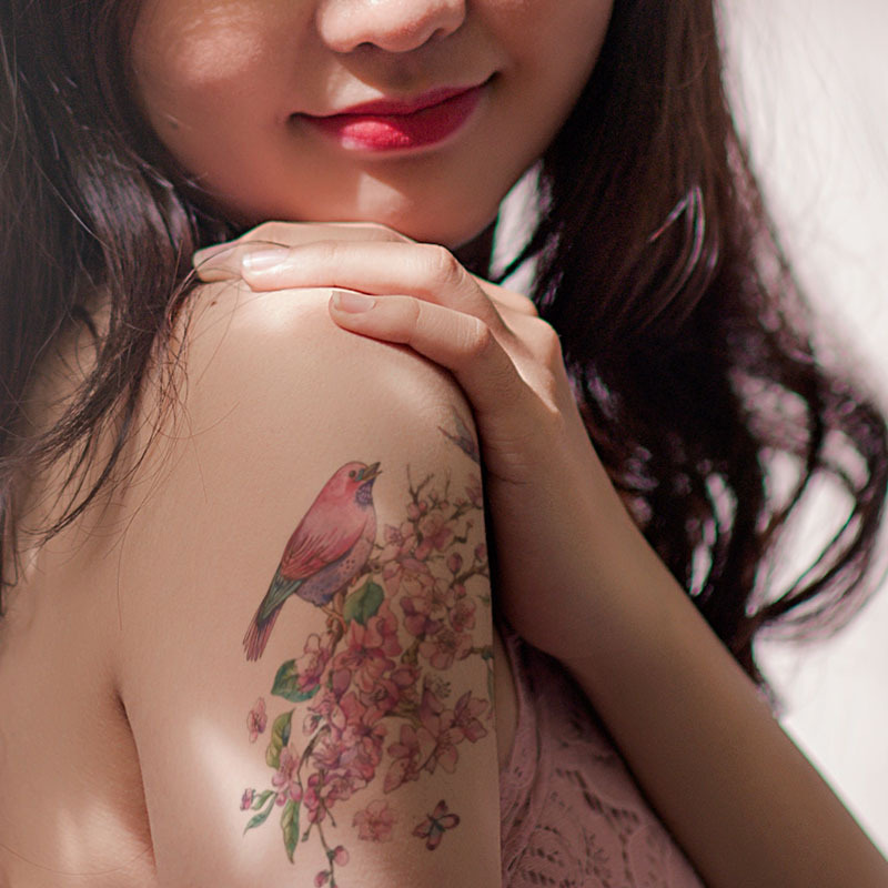 The Newest Butterfly Body Tatoo Sticker Personalized Custom Waterproof Temporary 3D Tattoo Stickers