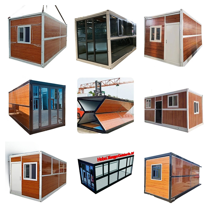 Wholesale Standard Container Prefabricated Folding House Mobile Office Building  Proof Portable Foldable Home