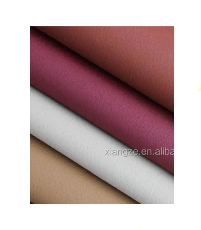 Skin feeling process polyurethane leather semi pu leather for car seat cover leather material