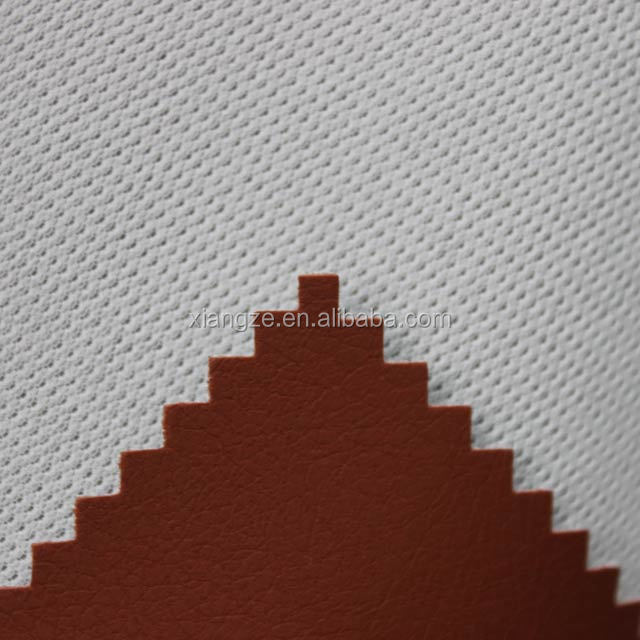 Skin feeling process polyurethane leather semi pu leather for car seat cover leather material