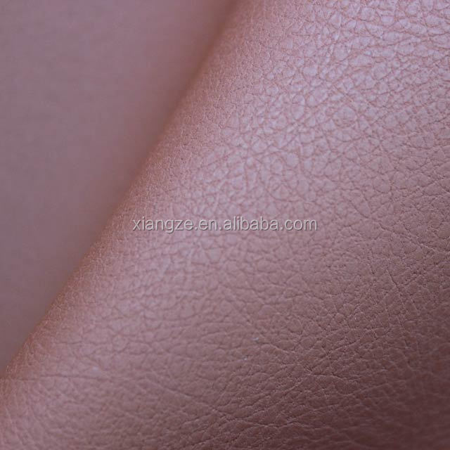 Skin feeling process polyurethane leather semi pu leather for car seat cover leather material