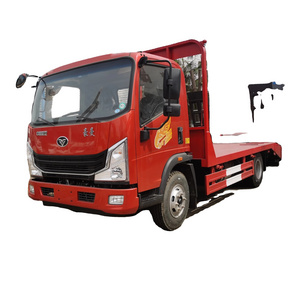 Sinotruk HOWO Mini 4*2 & 4*4 Excavator Transporter Low Flatbed Trailer for Cargo Truck Use