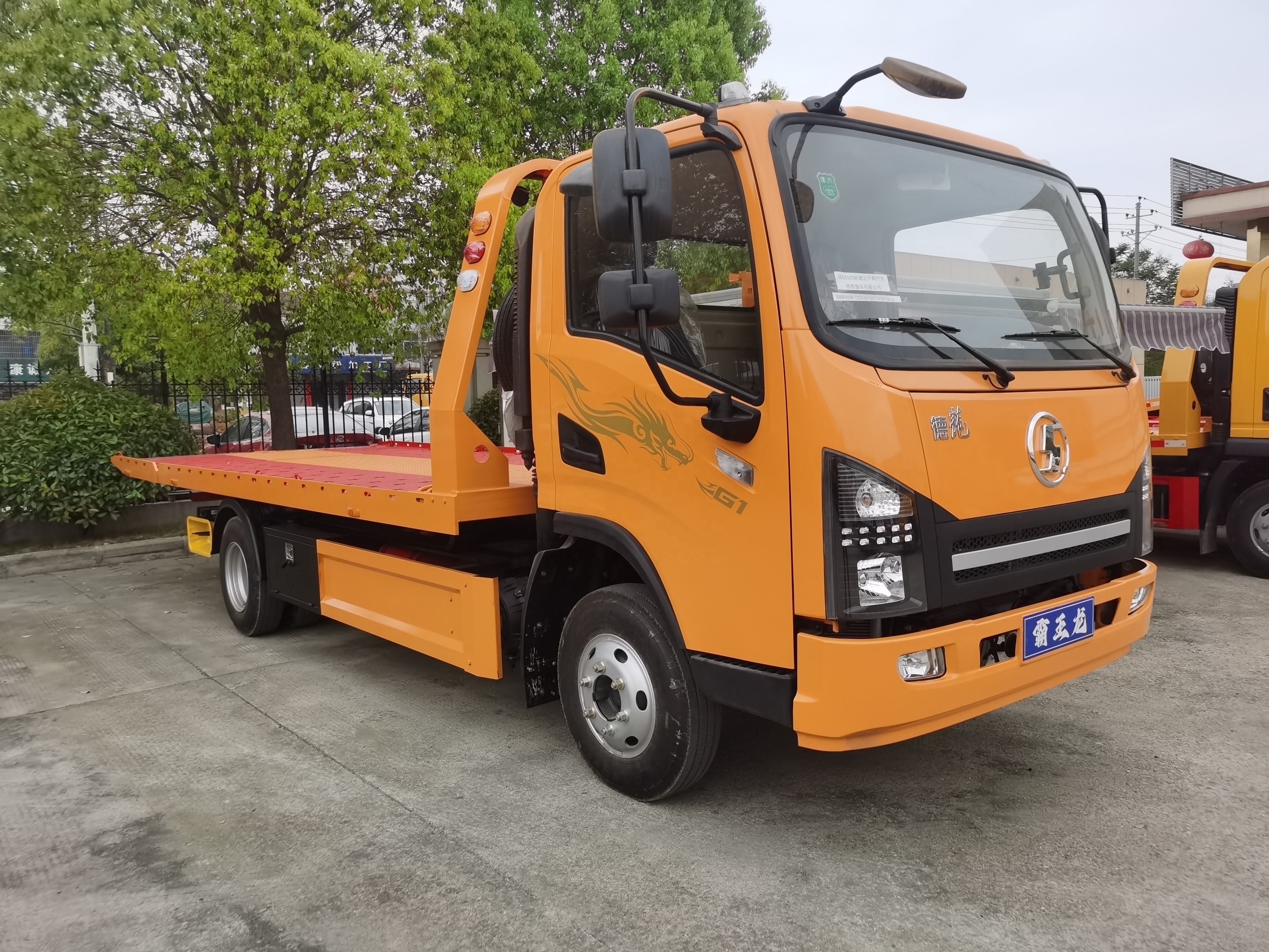 4Ton Flatbed Tow Truck Wrecker Bed Tow Truck for Sale for Towing