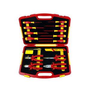 99LB001 Finework 15PCS Pliers Screwdrivers 1000V Hand Insulated Vde Tools Set