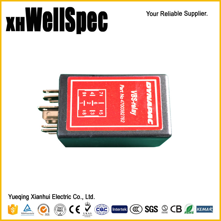 relay module motorcycle starter relay Dynapac CC522 524 624 4700382782 Rev.2 VBS road roller relay