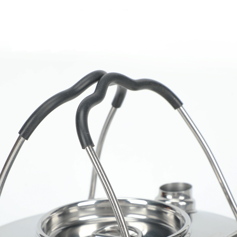 Stainless Steel 1.5L Boiling Tea Kettle with anti-heat handle for Hiking Camping Outdoor Use