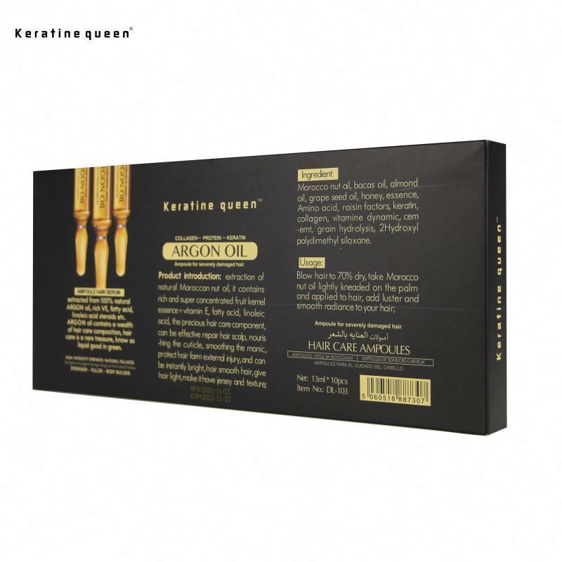 OEM Private Label High Quality Collagen Protein Argan Oil Ampoule With Free Samples