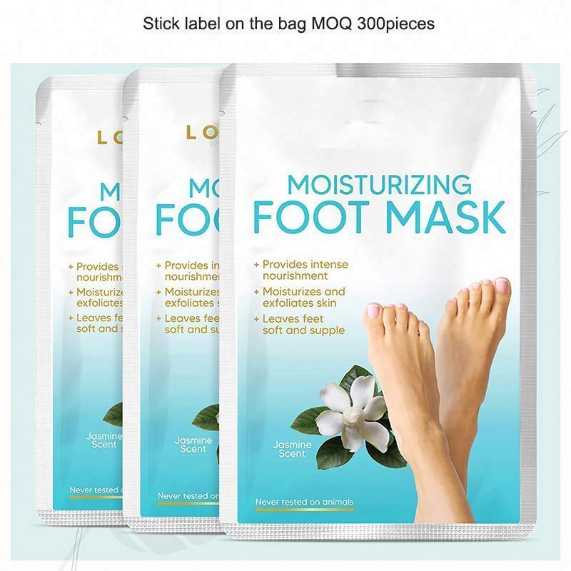 Natural organic Product Dry Cracked Rough Callus Exfoliating Remove Dead Skin Heels Feet Peel Mask