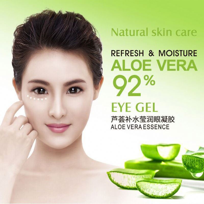 BIOAQUA Aloe Eye Cream Gel Natural Skin Care Whitening Moisturizing Anti-aging Wrinkle Remove Dark Circles Snail Cream