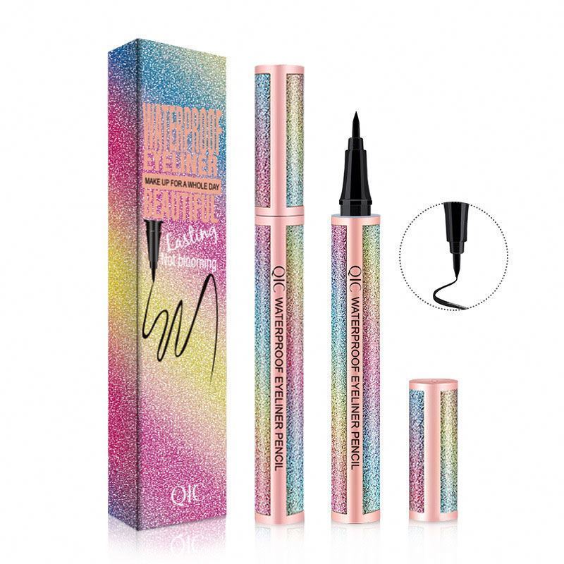 The latest QIC Star Mascara Set eyeliner is waterproof and does not stain