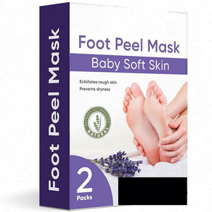 Natural organic Product Dry Cracked Rough Callus Exfoliating Remove Dead Skin Heels Feet Peel Mask