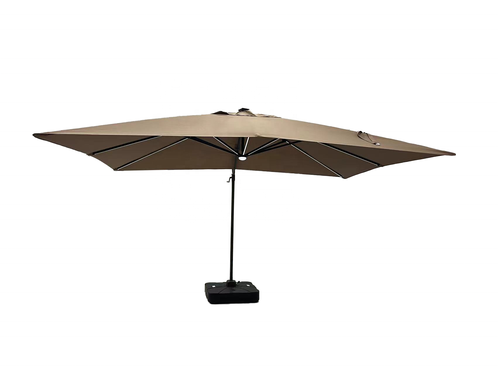 Outdoor Restaurant Offset outdoor umbrellas big size garden patio umbrellas bases