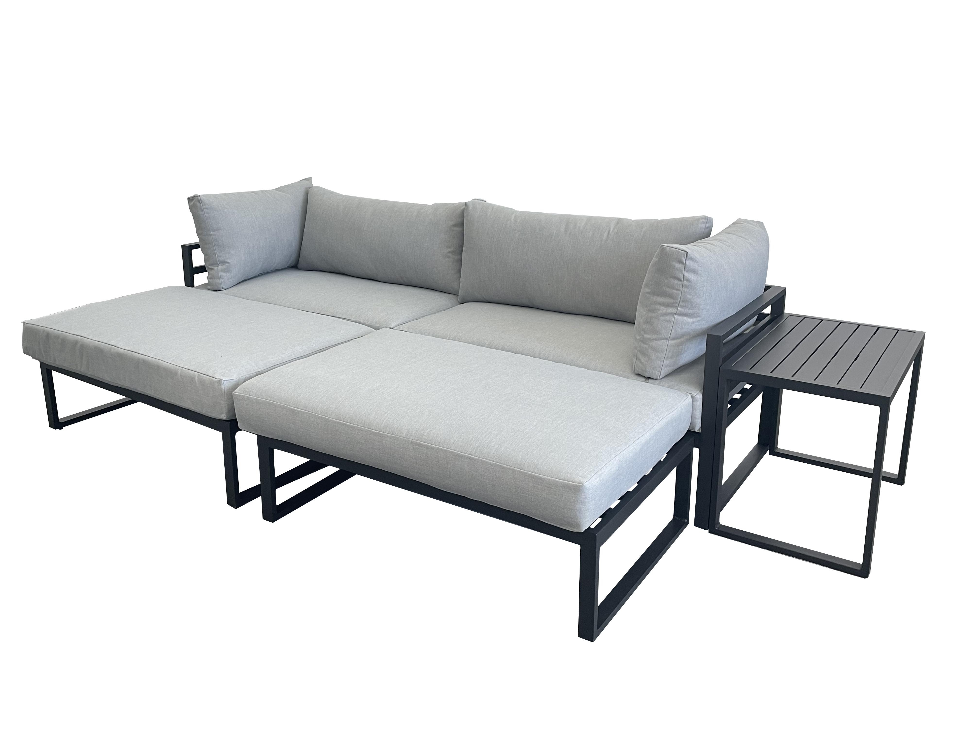 Wholesale outdoor sofa set garden furniture 2 - Person Seating outdoor furniture sofa set with cushions