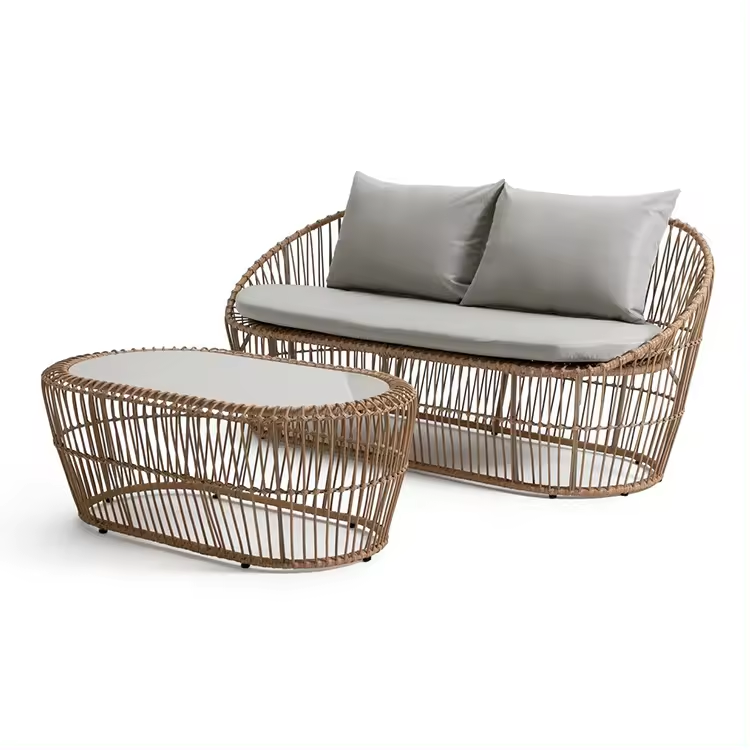 Modern wicker patio outdoor rattan sets rattan furniture garden outdoor sofa set outdoor furniture set