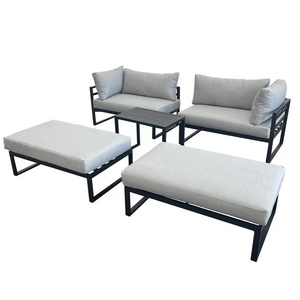 Wholesale outdoor sofa set garden furniture 2 - Person Seating outdoor furniture sofa set with cushions