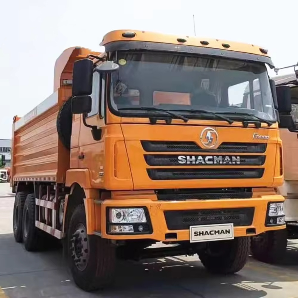 Yellow Shacman 6X4 8X4 X3000 Used Delivery 40T Tipper Dump Trucks For Sale F3000 Used Dump Truck