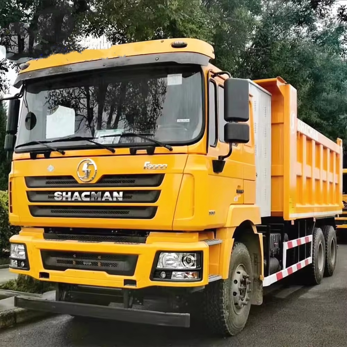 Yellow Shacman 6X4 8X4 X3000 Used Delivery 40T Tipper Dump Trucks For Sale F3000 Used Dump Truck