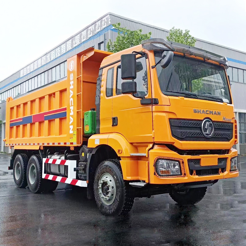 Yellow Shacman 6X4 8X4 X3000 Used Delivery 40T Tipper Dump Trucks For Sale F3000 Used Dump Truck