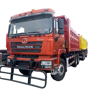 Yellow Shacman 6X4 8X4 X3000 Used Delivery 40T Tipper Dump Trucks For Sale F3000 Used Dump Truck