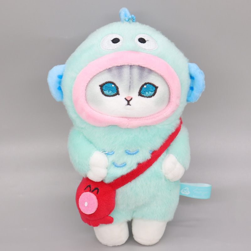 cpc yanxiannv stuffed animal toys wholesale Japanese anime backpack accessories plush toy cat keychain