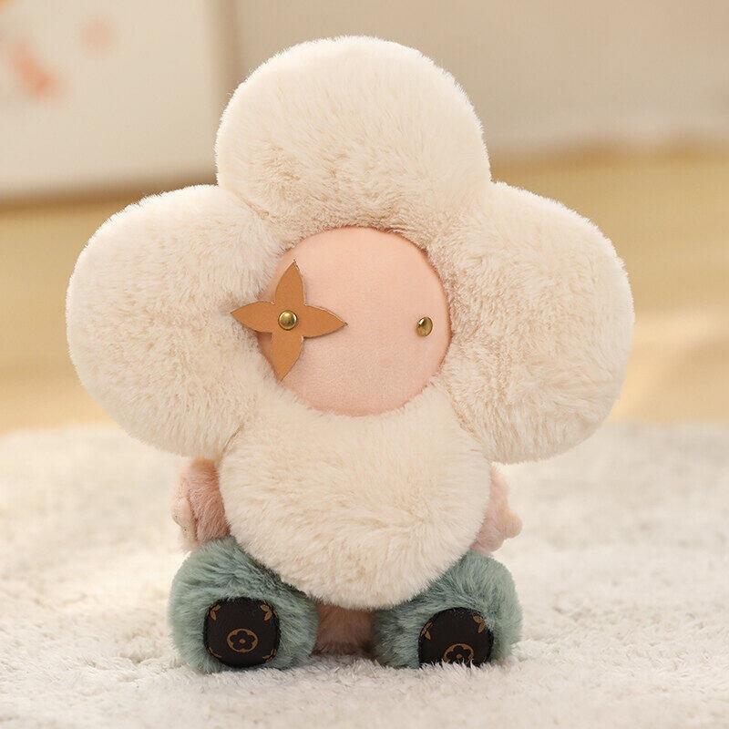 Custom Kawaii Plant Sun Flower Plushies Soft Doll Cute Plush Toy Stuffed Home Decoration Holiday Gifts