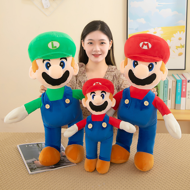 yanxiannv 2023 New Super Bros Plush Toy Mario Doll Toy Mario Brothers stuffed toys pillow