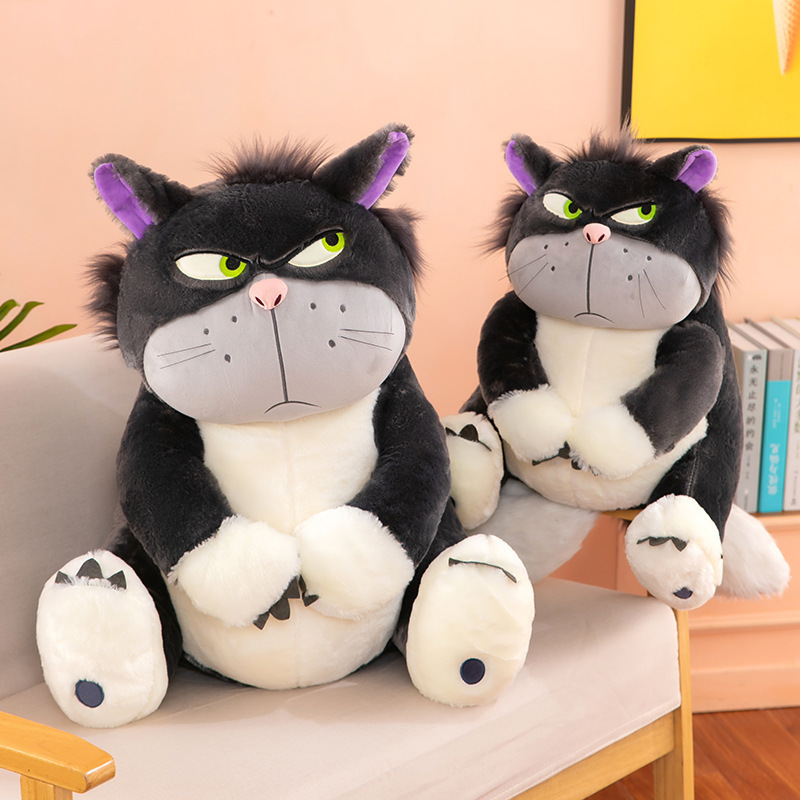 Custom Lucifer Monster Cat Children's Birthday Dolls Pillow Stuffed Animal Toys Plush Doll