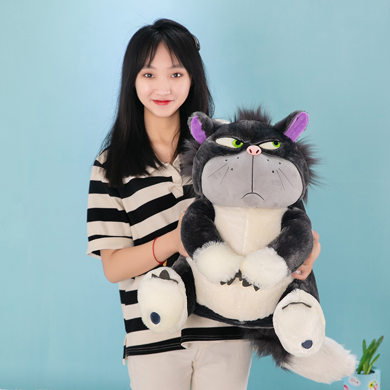 Custom Lucifer Monster Cat Children's Birthday Dolls Pillow Stuffed Animal Toys Plush Doll