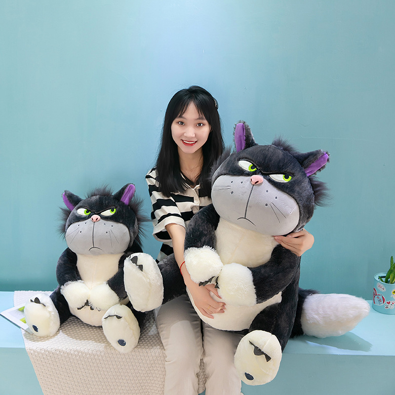 Custom Lucifer Monster Cat Children's Birthday Dolls Pillow Stuffed Animal Toys Plush Doll