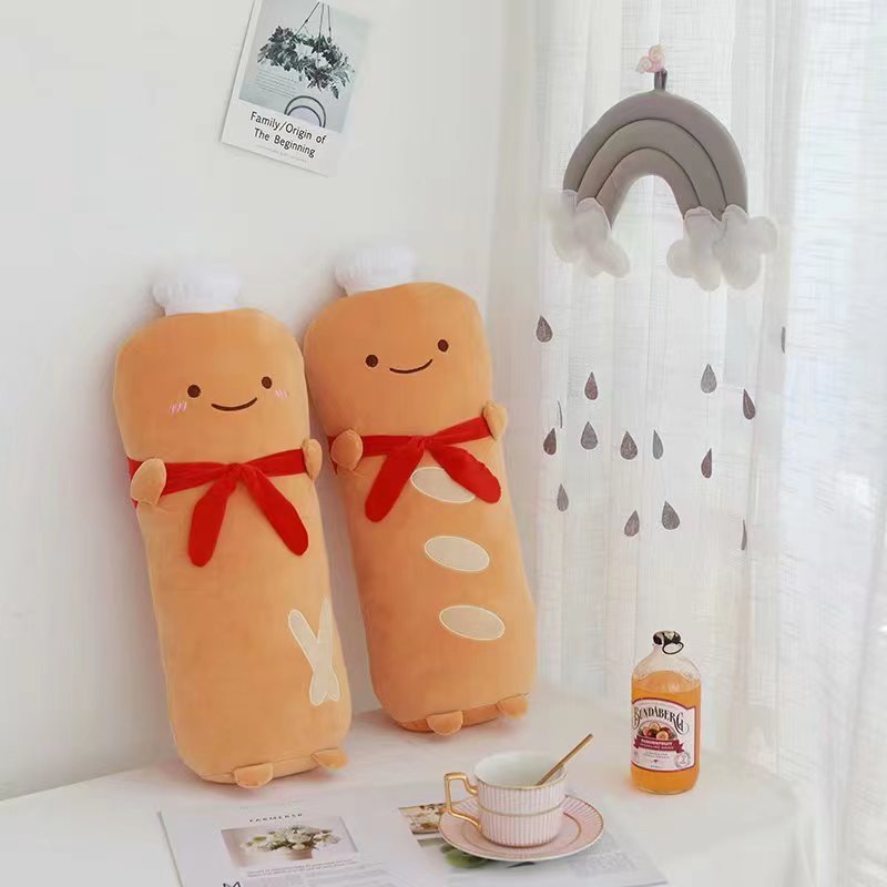 yanxinanv high-quality Funny Toast Sliced Bread Pillow Pillow with kid student gift Toast plush toy food