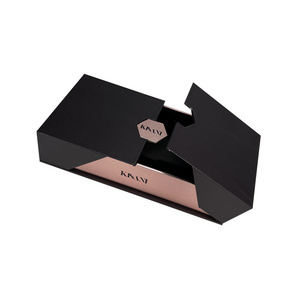 Luxury Custom Magnetic 2 Two Piece Side Open Double Door Gift Packaging Box With Logo