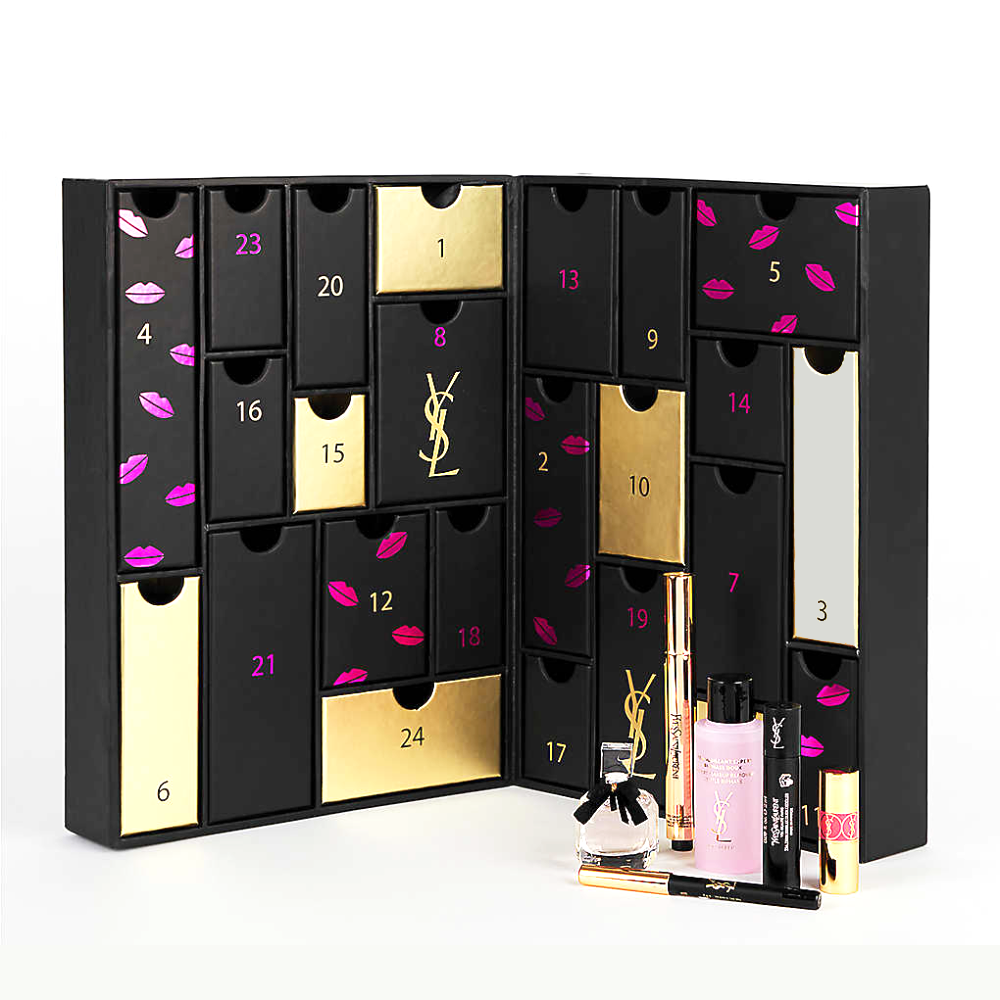 Luxury Personalized Custom Logo Beauty Makeup Collection Advent Calendar Box