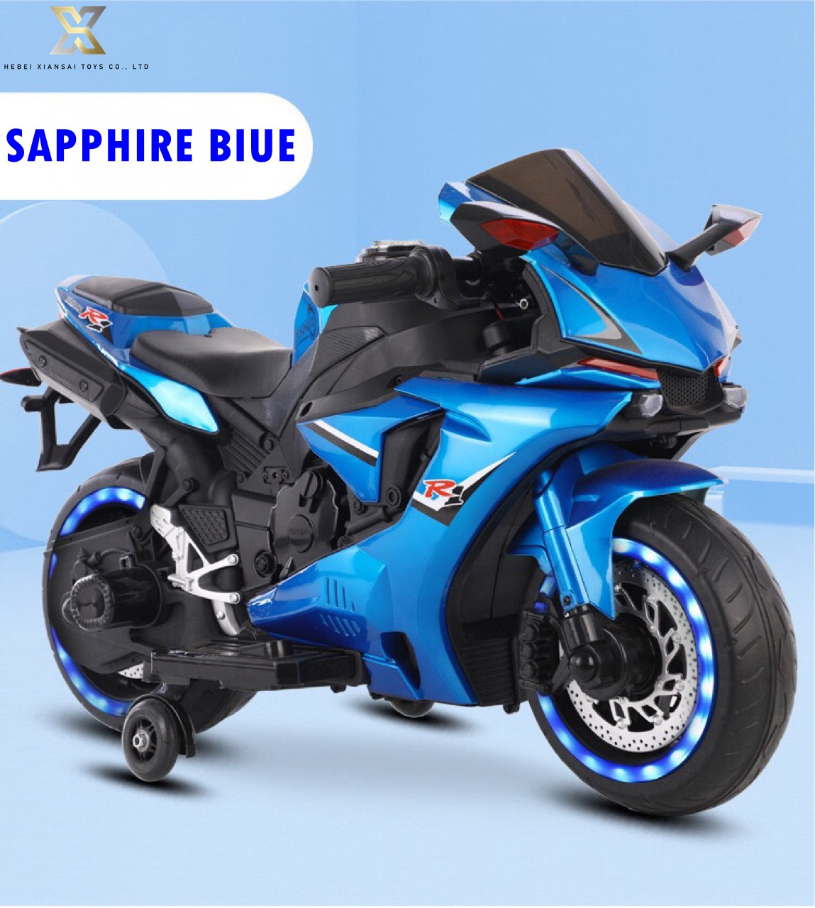 2022 Fashion HOT Selling Two-wheeled  for kids ride on car cool motorcycle