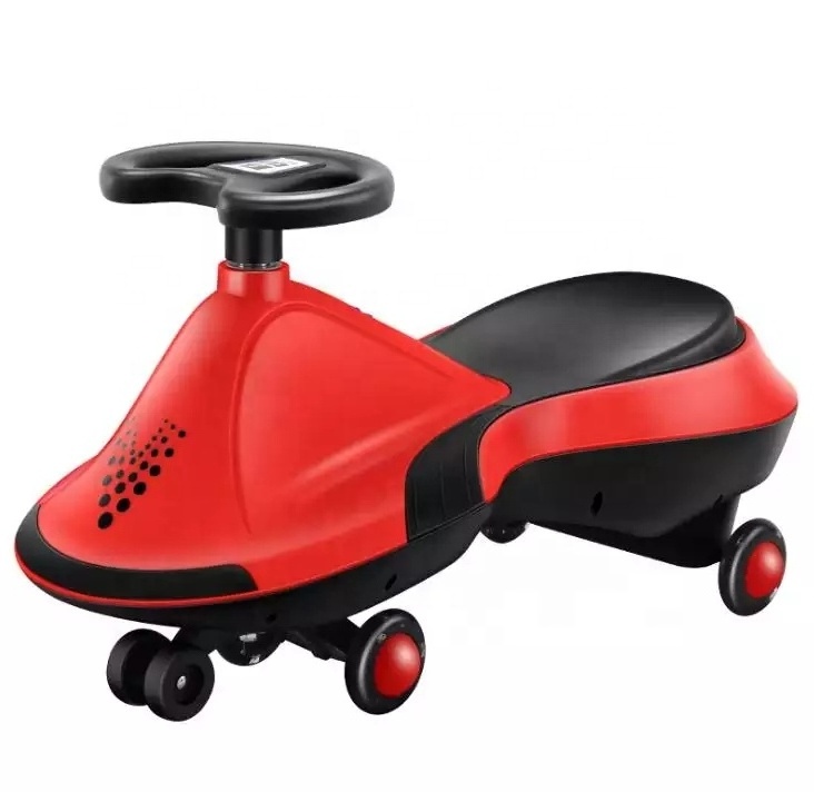 Hot sale Nootropic health Flash Slide Rocking Child's Walker Niuiniu twist Car 4 Wheel Electric Baby Ride On Toy Kids Swing Car