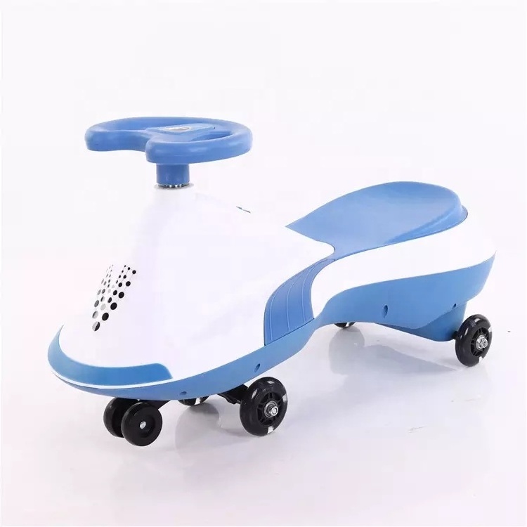 Hot sale Nootropic health Flash Slide Rocking Child's Walker Niuiniu twist Car 4 Wheel Electric Baby Ride On Toy Kids Swing Car