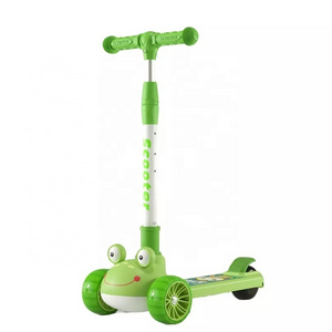 Children's 3-in-1 swing scooter with light and music to sit and ride/ Can be Customized Colorful fashion kids scooter