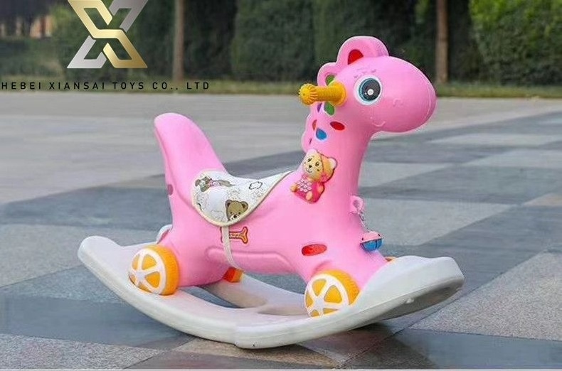 New fashion 2022 kids swing car slide car ride on toy with cool music and light horse duck dog elephant baby ride on car cheap