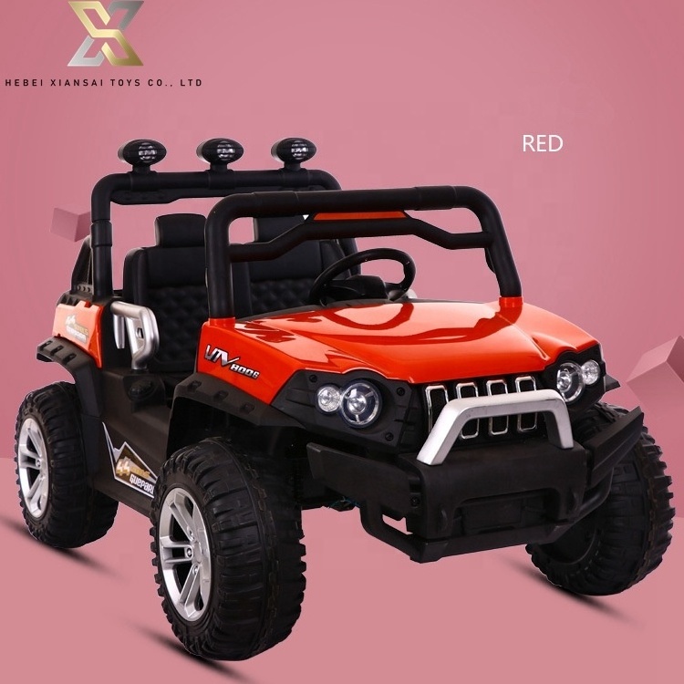 Four drive 12v 7A battery remote control 2 Seats Electric Car Toy Kids Off Road Children Baby jeep Ride On Car