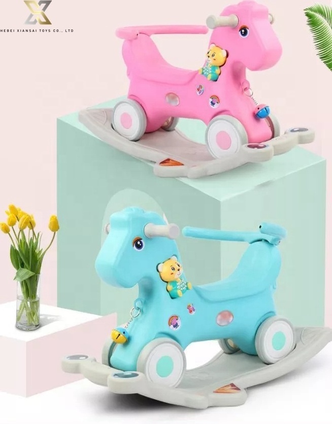 new three-usage kids' ride-on-car, children rocking horse Children's toy car