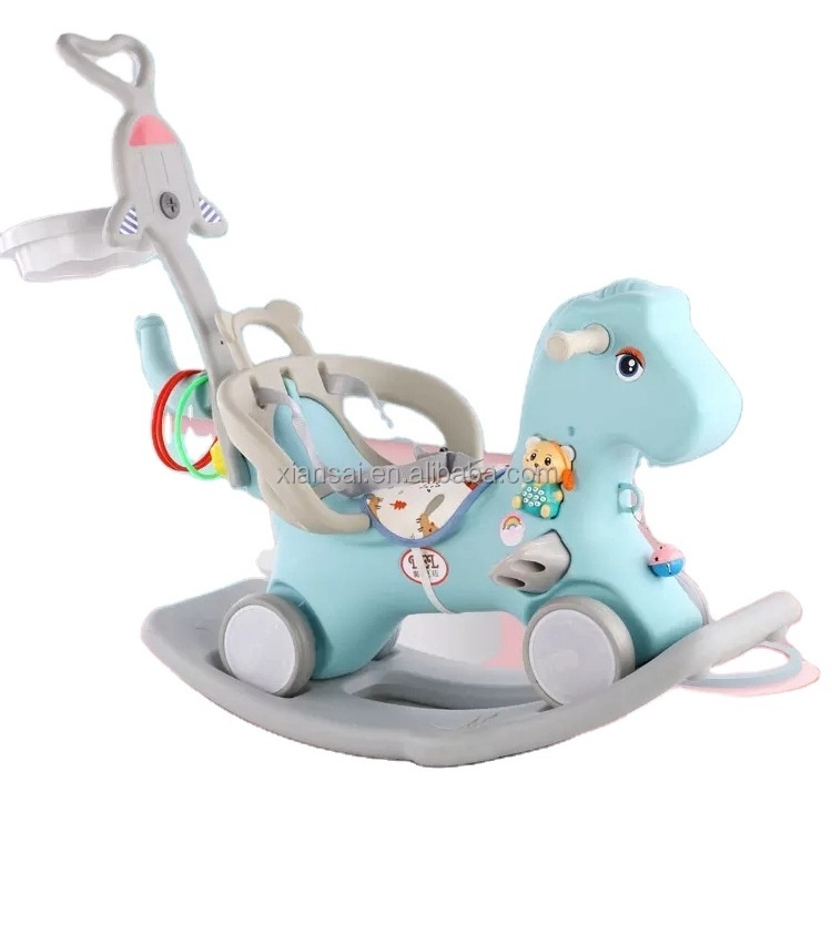 new three-usage kids' ride-on-car, children rocking horse Children's toy car