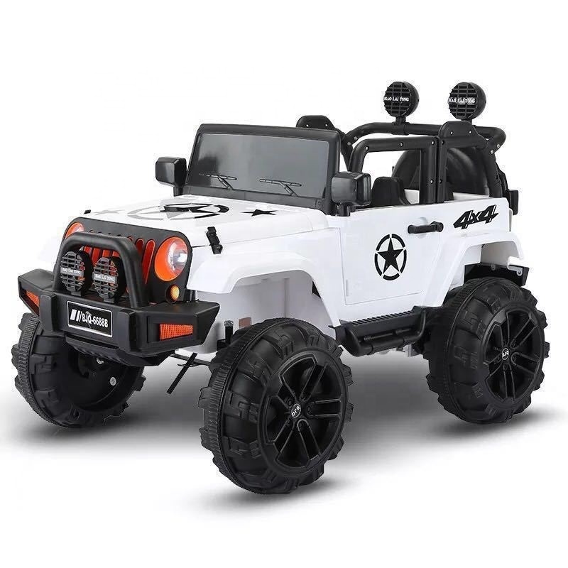 2023 New Style 6V4A  battery 2 Seats 4x4 to drive Electric Car Kids Off Road Children Baby Toy Ride On Car for boy and girl