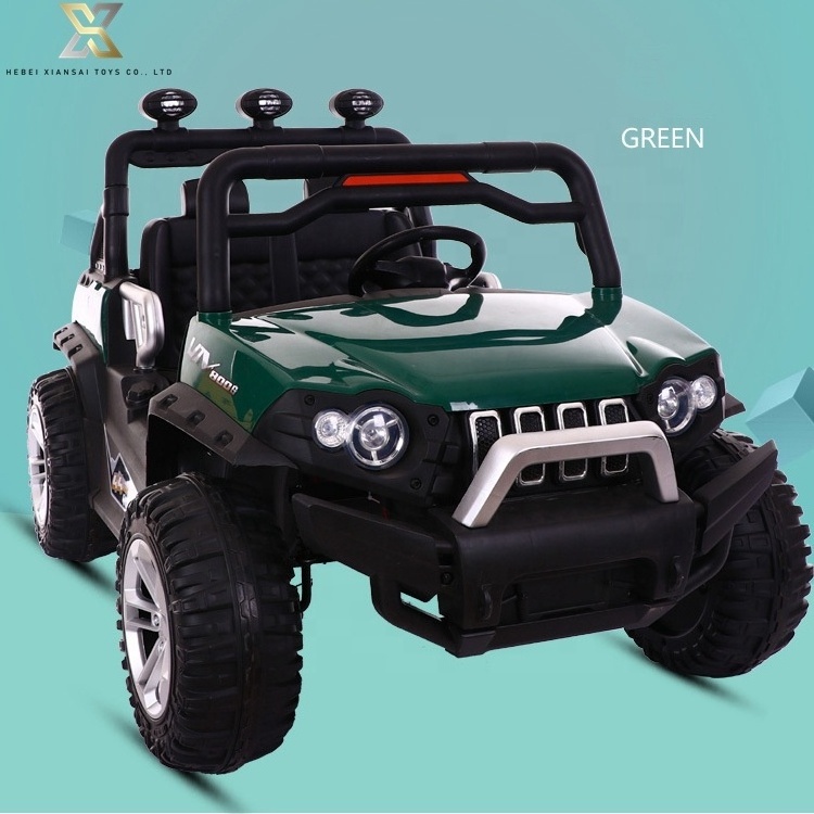 Four drive 12v 7A battery remote control 2 Seats Electric Car Toy Kids Off Road Children Baby jeep Ride On Car