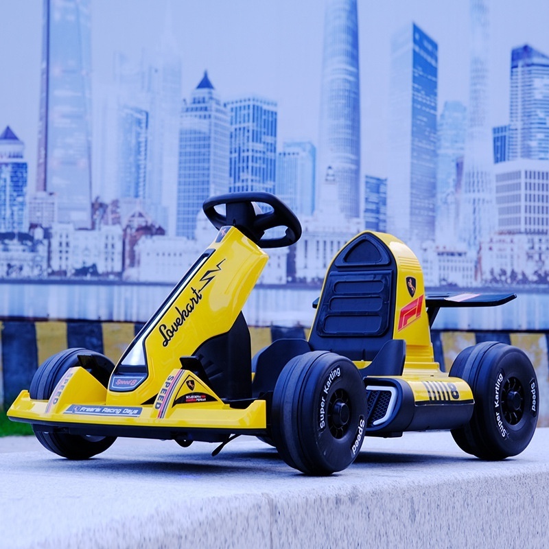 Good quality 200cc racing kids professional design 2-13 years cheap ride on toy rechargeable baby go kart cars