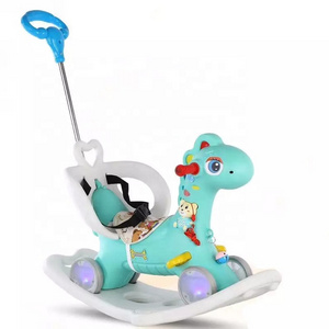 Factory-made 2022 new three-usage kids' ride-on-car, children rocking horse