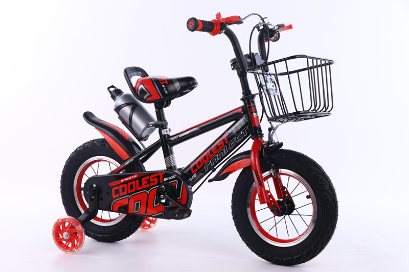 12 14 16 20 Inch Cheap Baby Quad Bike Boys Girls Aged 3-8 Years Old Kids' Bicycle For Sale With Basket Training Wheel