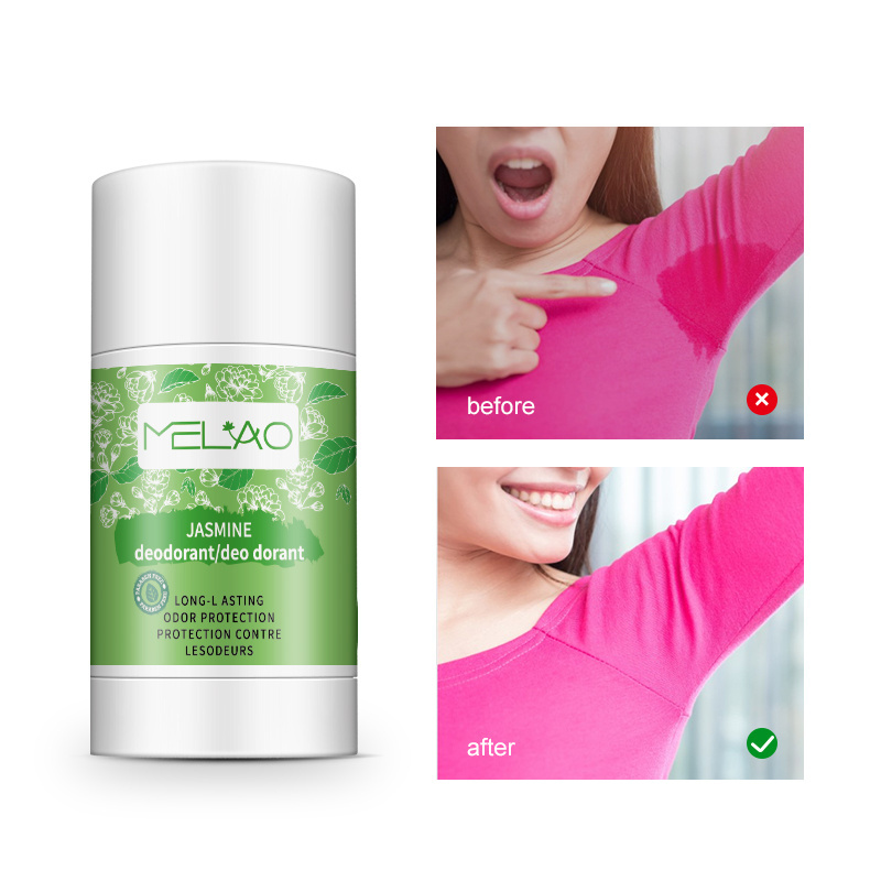 MELAO Summer Custom Sweat Deodorant Stick Vegan Natural Long Lasting Wetness Organic Roll On Fragrance and Antiperspirant Stick