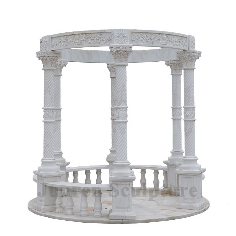 Factory supply Sandstone outdoor gazebo used in the hotel and park